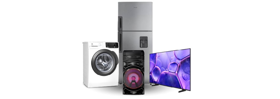 Samsung, LG, Electrolux y Whirlpool. (Olímpica)